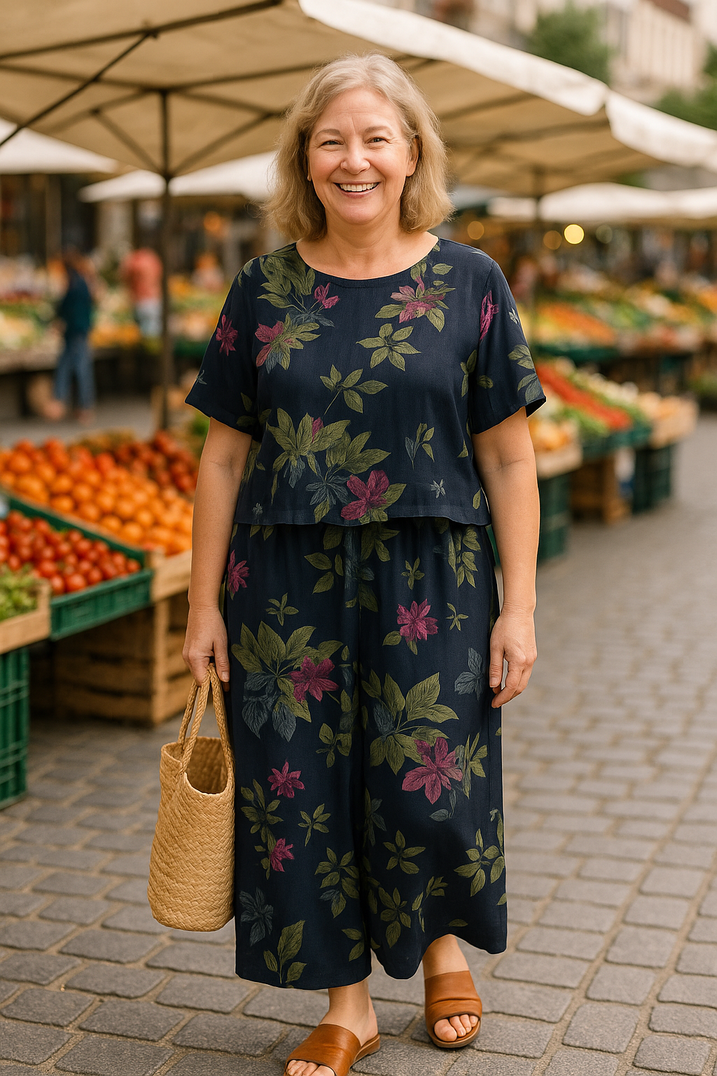 Isla | Linen Breeze 2-Piece Set – Effortless Comfort, Timeless Confidence