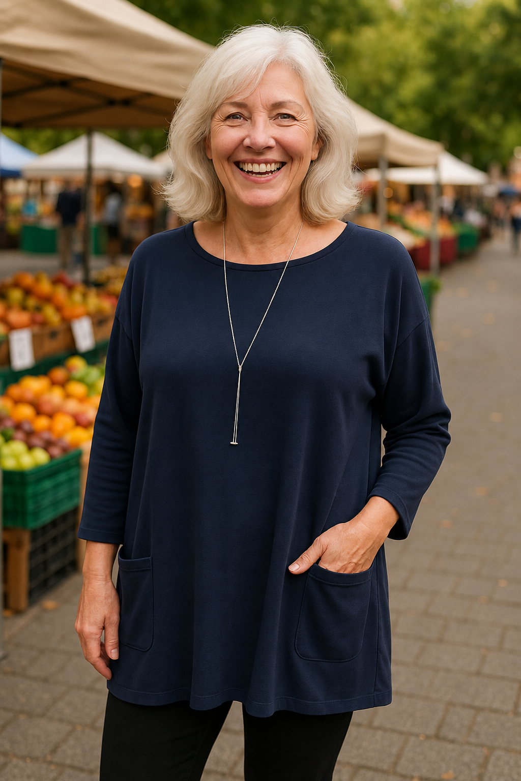 Isola | Everyday Tunic – Effortless Elegance with Practical Pockets