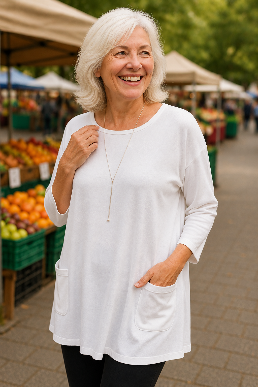 Isola | Everyday Tunic – Effortless Elegance with Practical Pockets