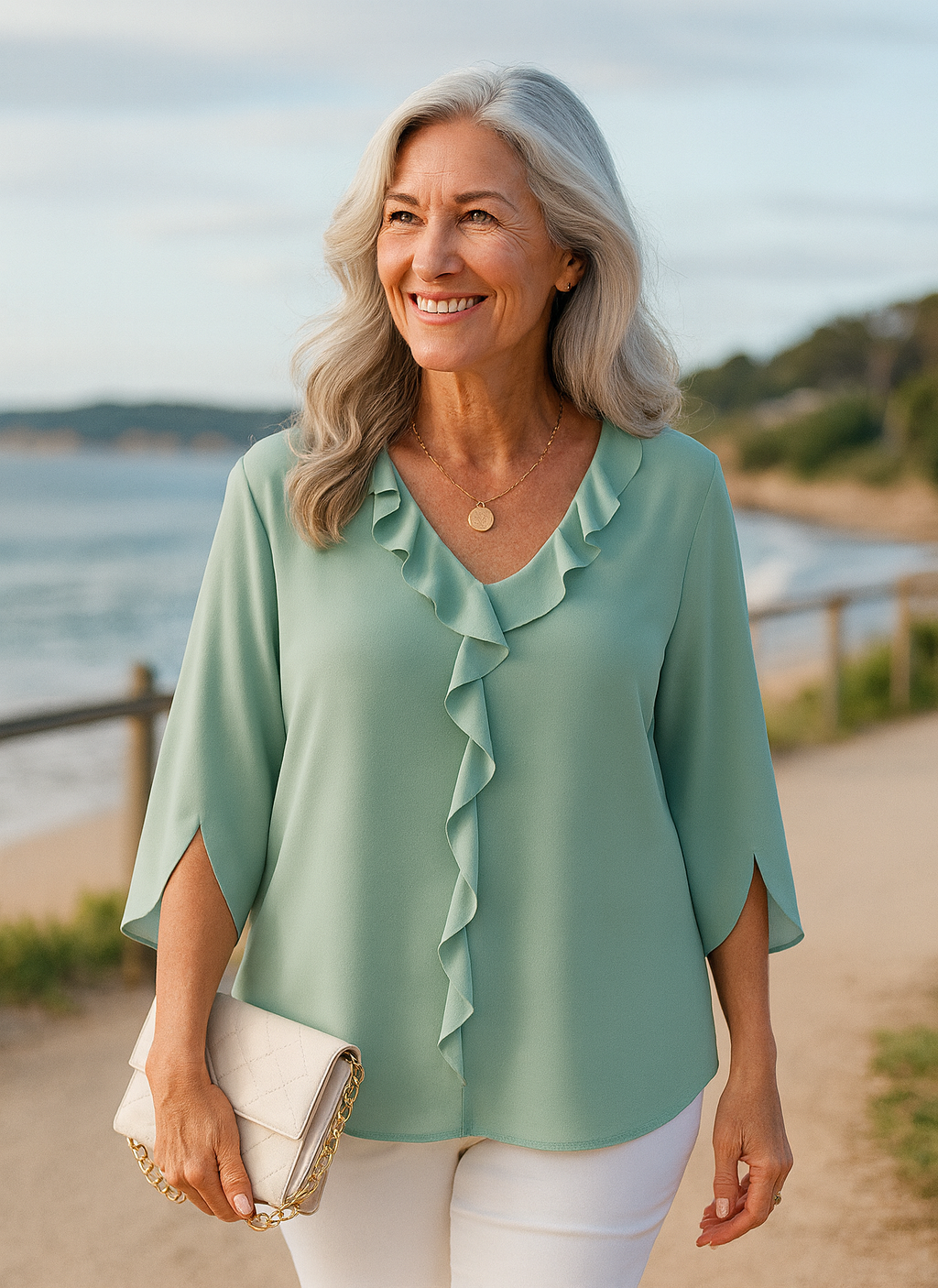 Florise | Everyday Elegance Blouse – Soft, Breathable & Flattering