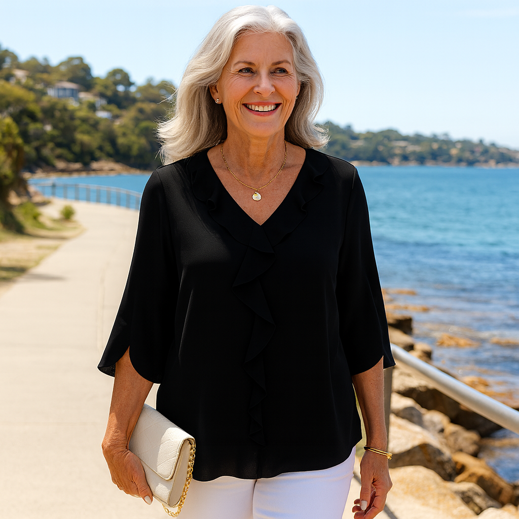Florise | Everyday Elegance Blouse – Soft, Breathable & Flattering