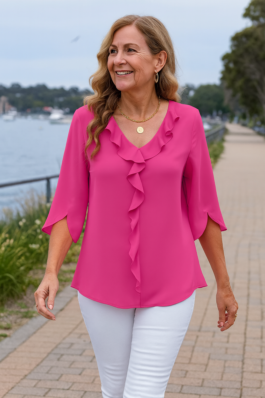Florise | Everyday Elegance Blouse – Soft, Breathable & Flattering