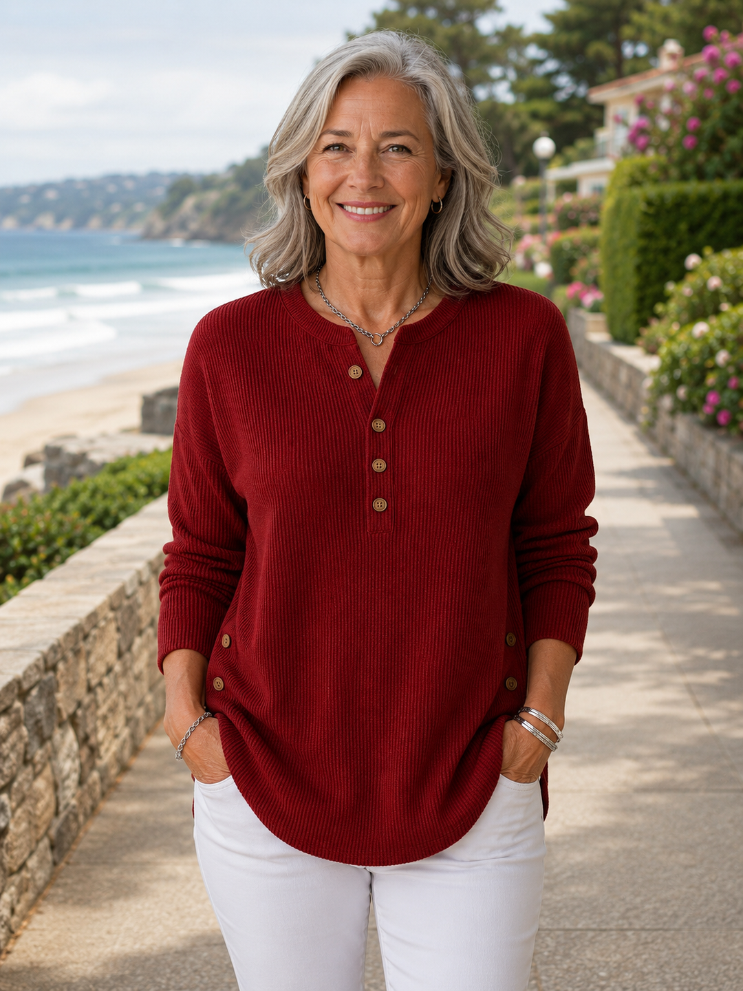 Harper | Ribbed Comfort Top