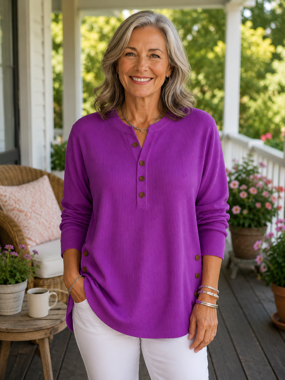 Harper | Ribbed Comfort Top