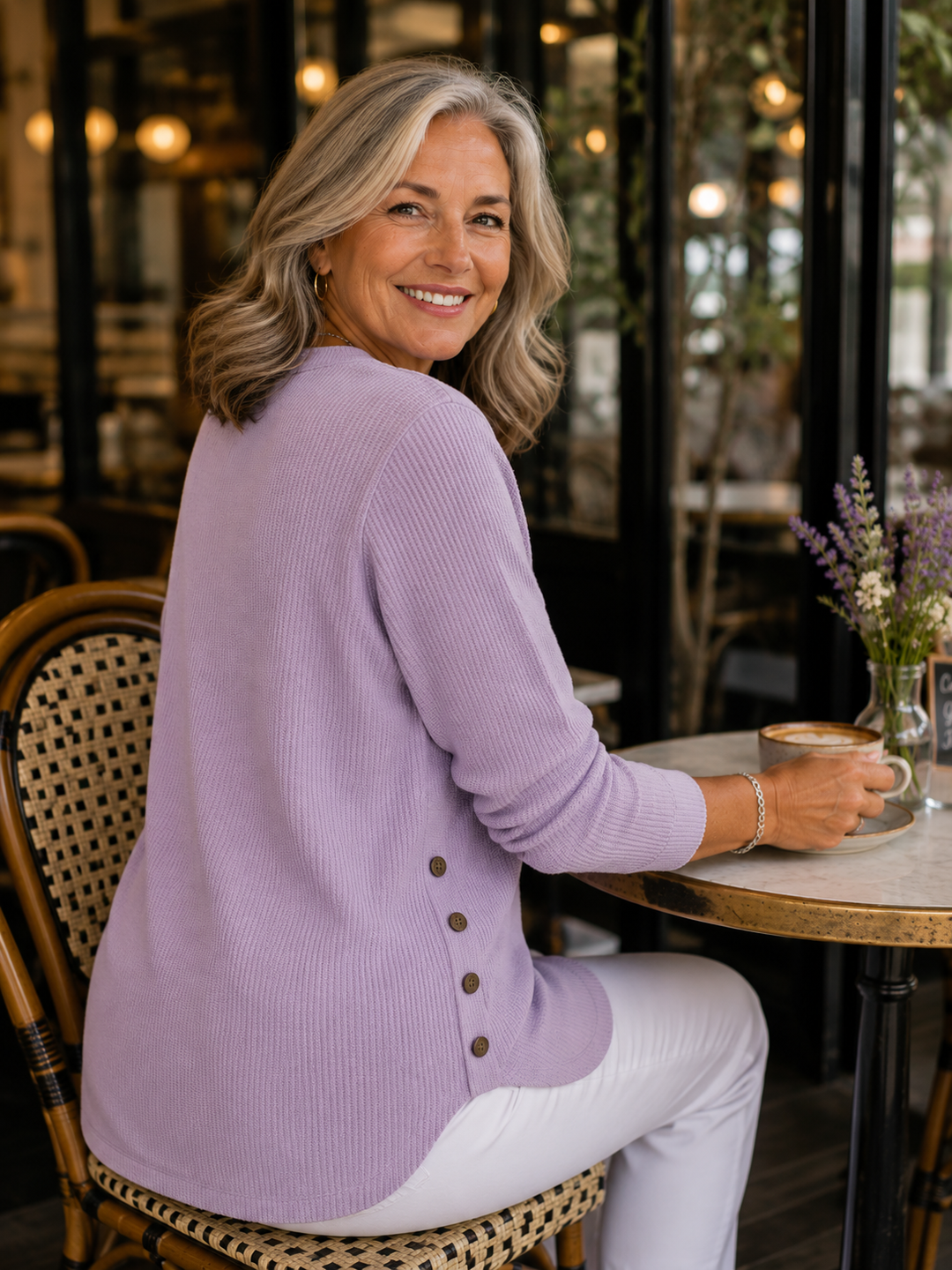 Harper | Ribbed Comfort Top