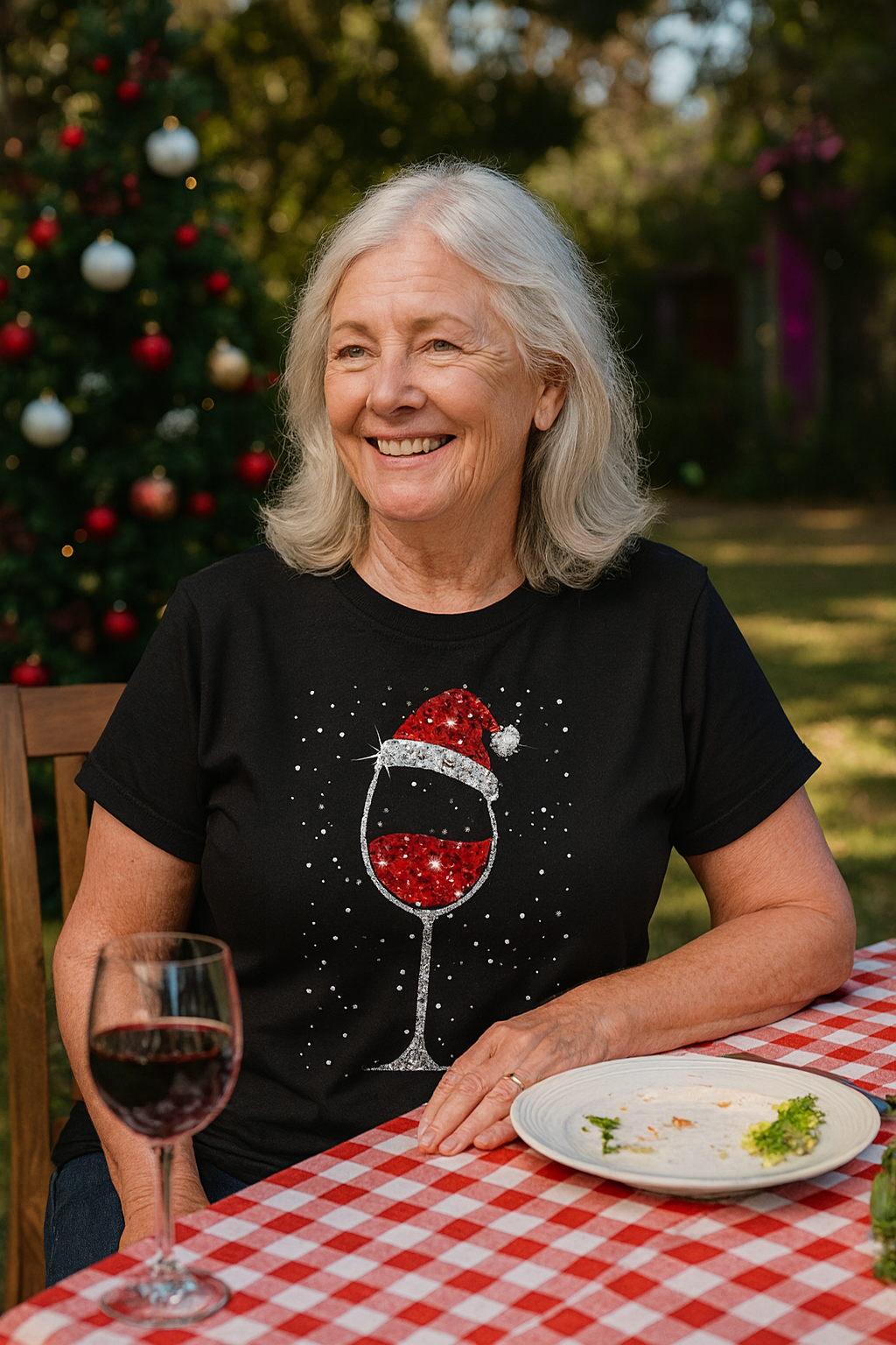 Holiday Cheer Sparkle Tee (AU 10–22)