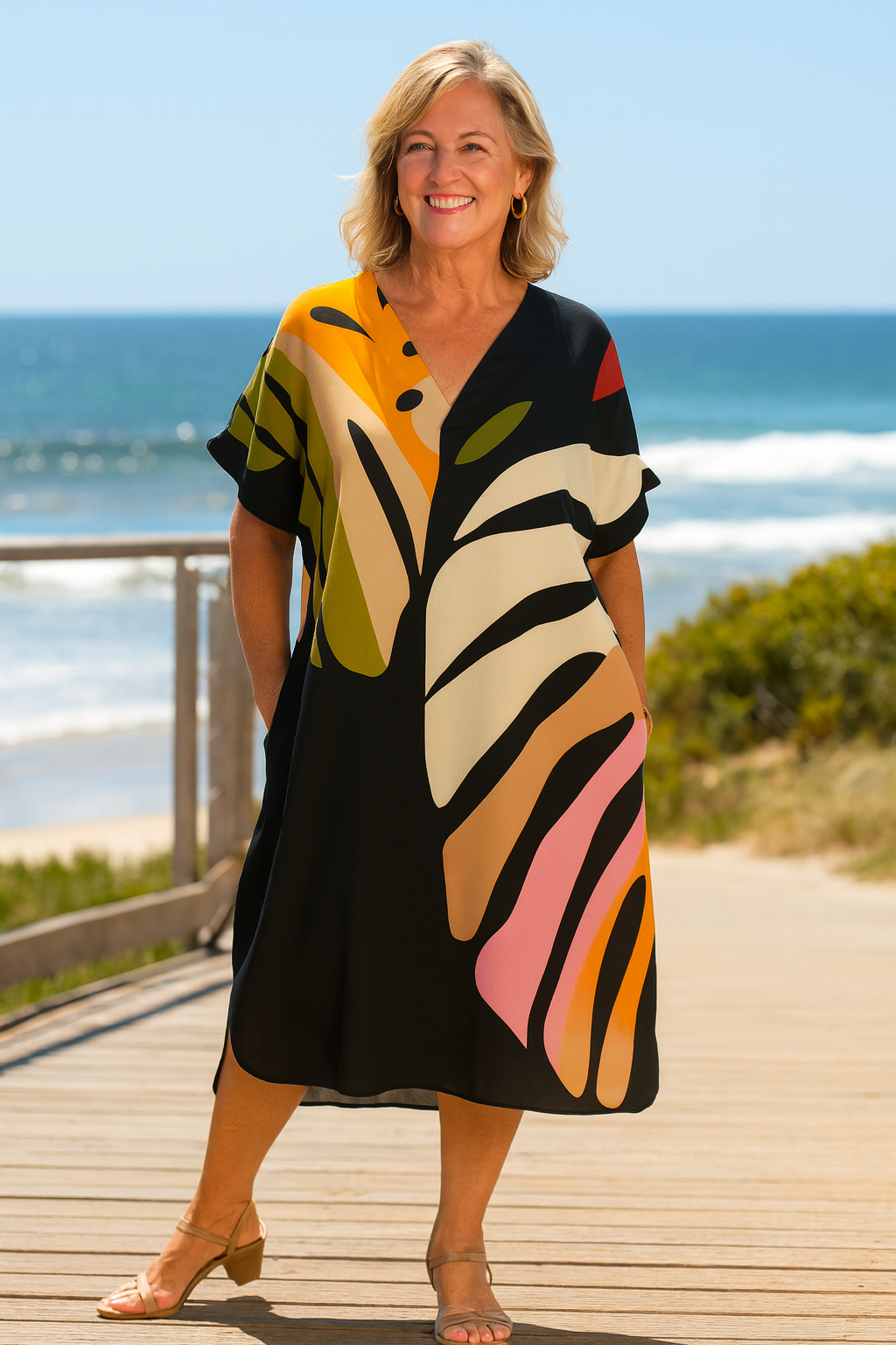 Calista | LeafEase Dress