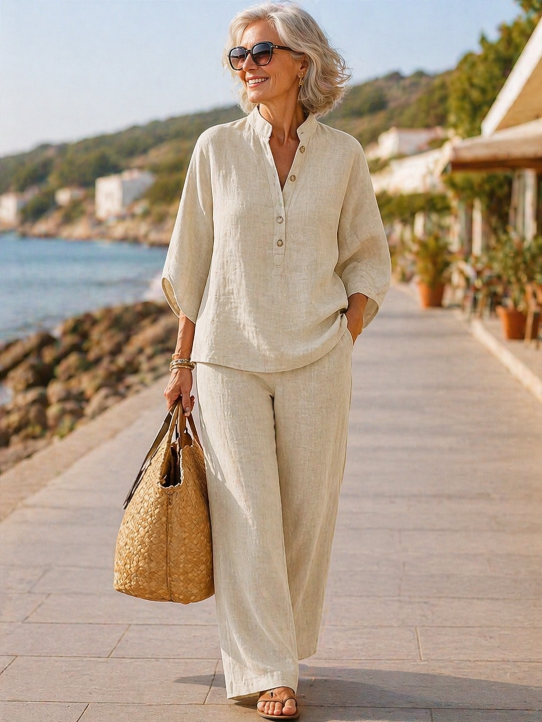 Lara | Cotton Ease Two-Piece Set