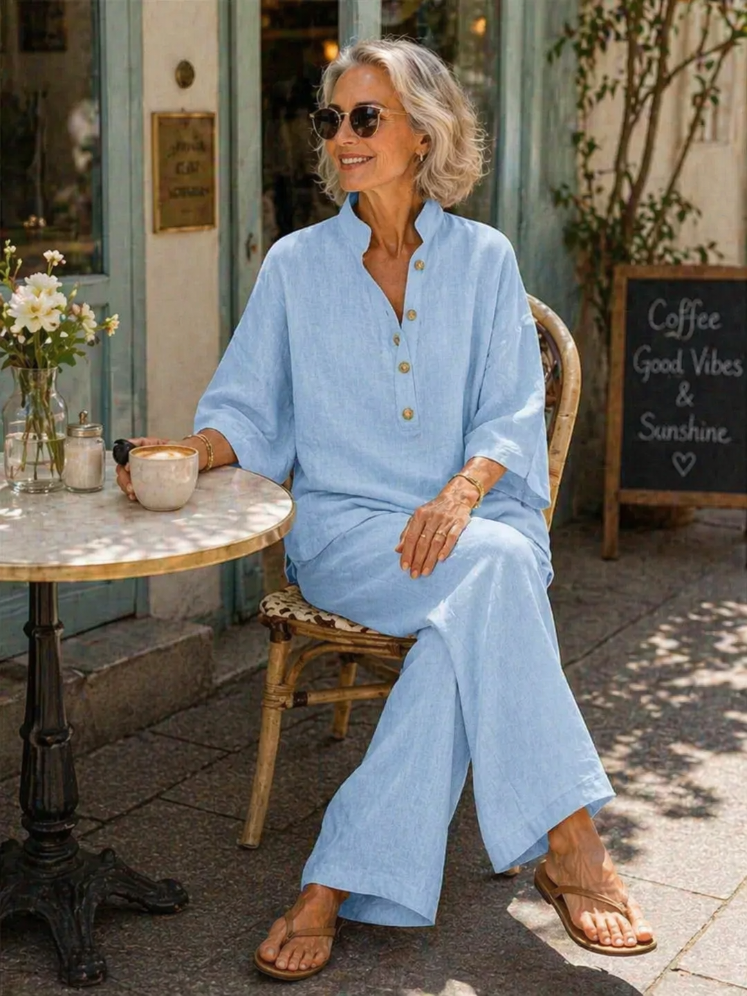 Lara | Cotton Ease Two-Piece Set