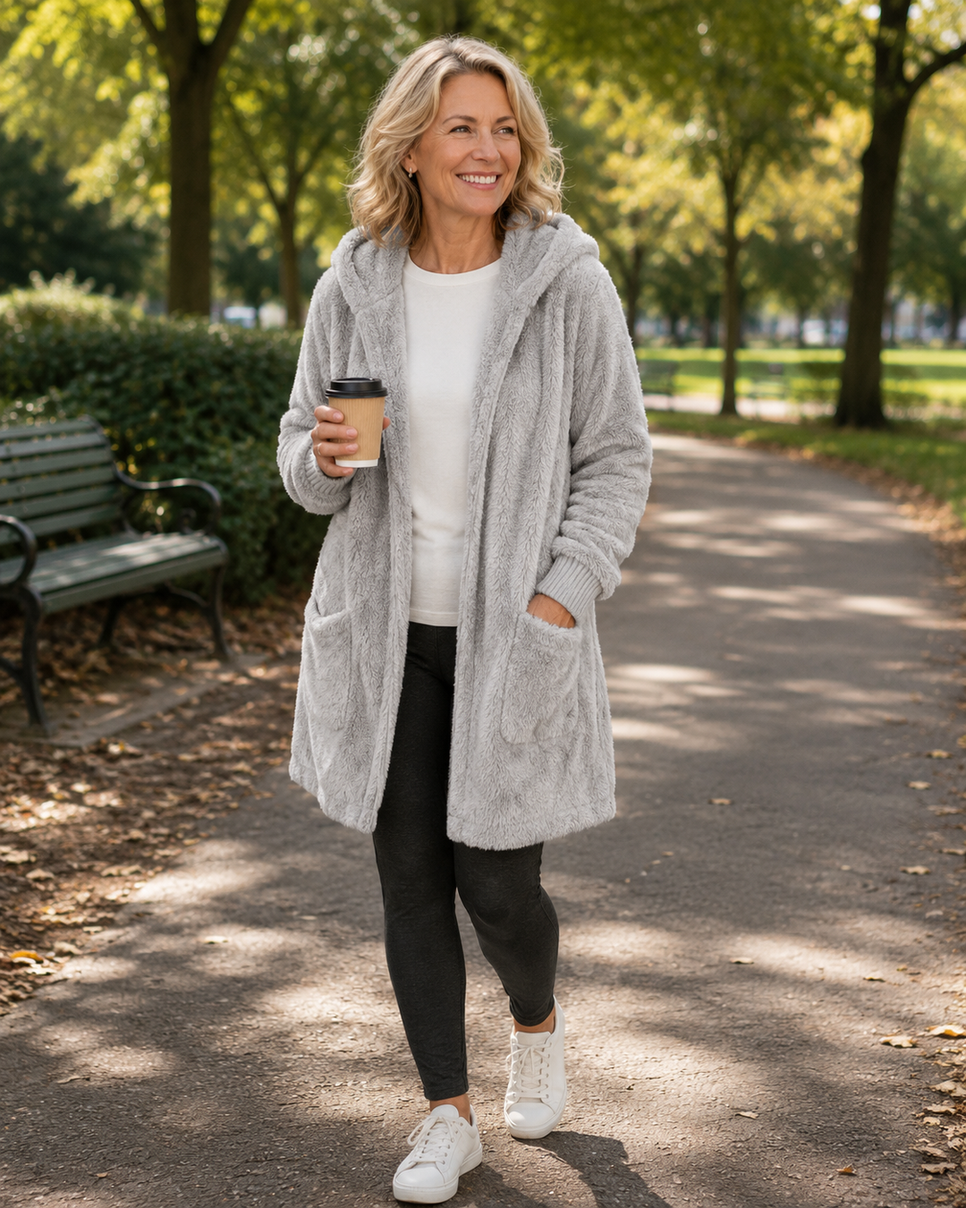 Mabel | Cozy Hooded Cardigan