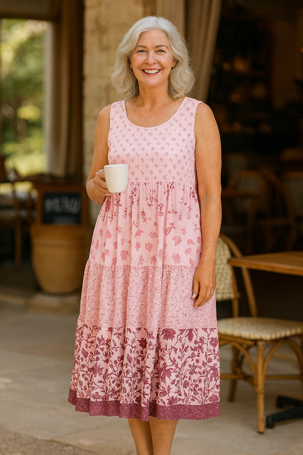 Evelane | Flow Midi Dress - Where Comfort Meets Confidence