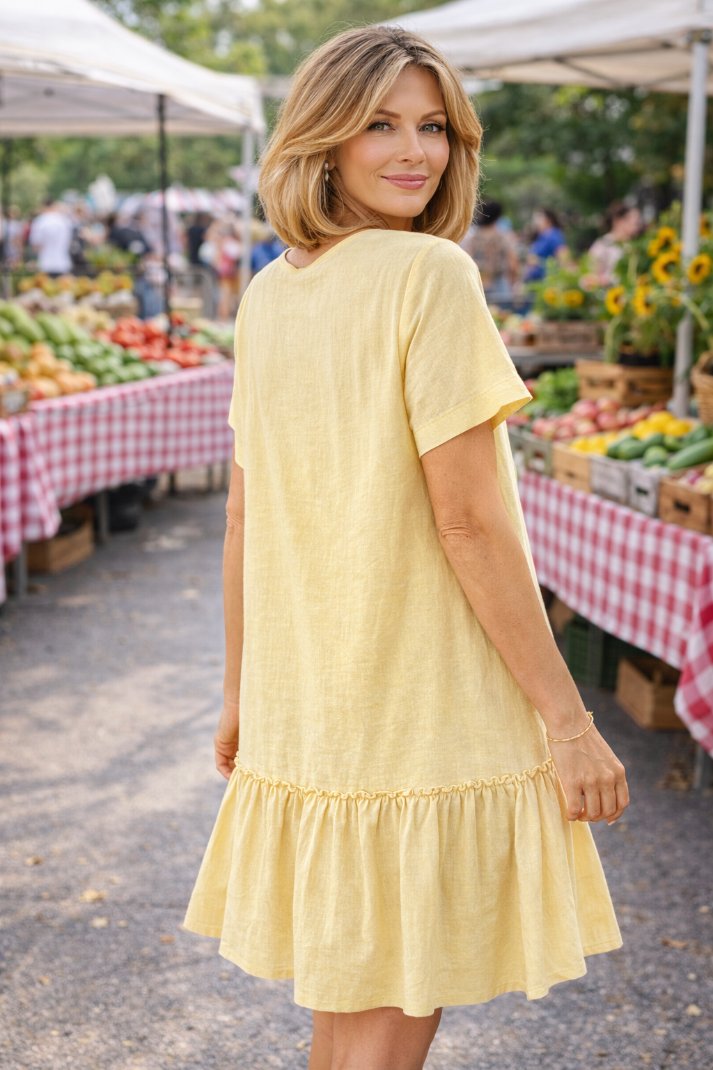 Marina | Everyday Comfort Dress — No Cling, No Stress