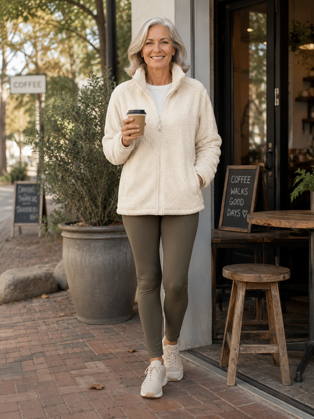 Rosalie | Zip Fleece Jacket