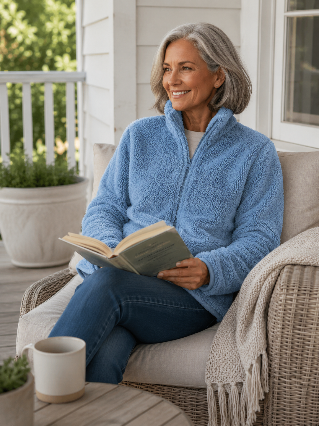 Rosalie | Zip Fleece Jacket