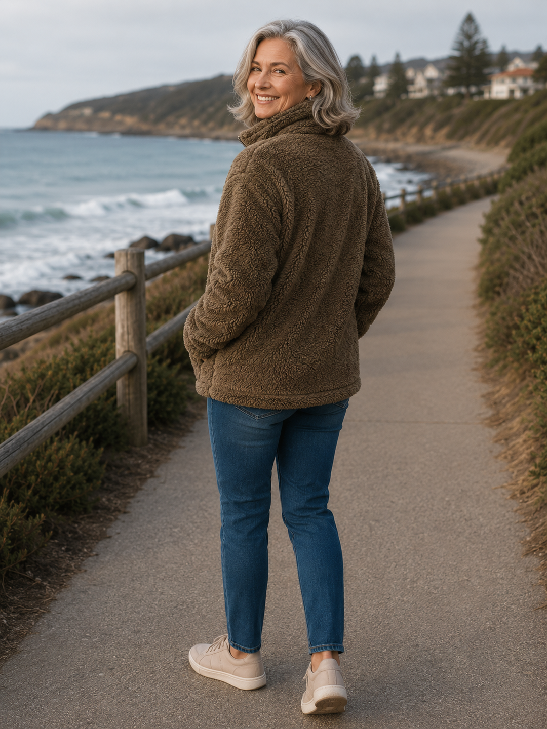 Rosalie | Zip Fleece Jacket