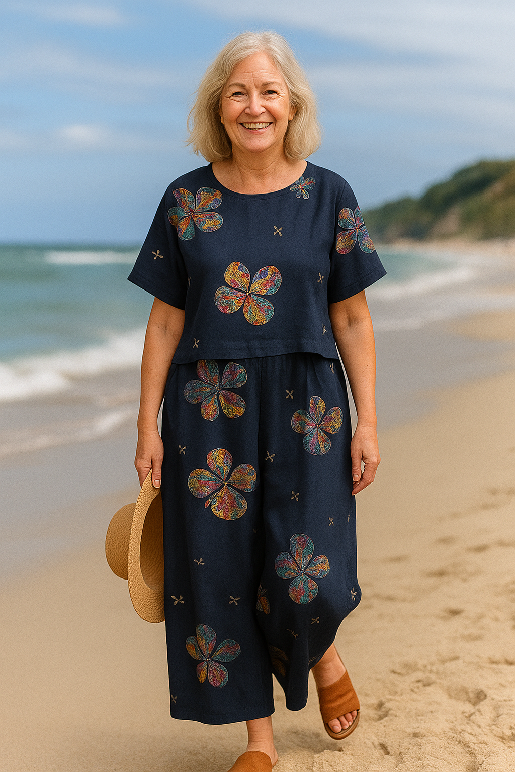 Isla | Linen Breeze 2-Piece Set – Effortless Comfort, Timeless Confidence