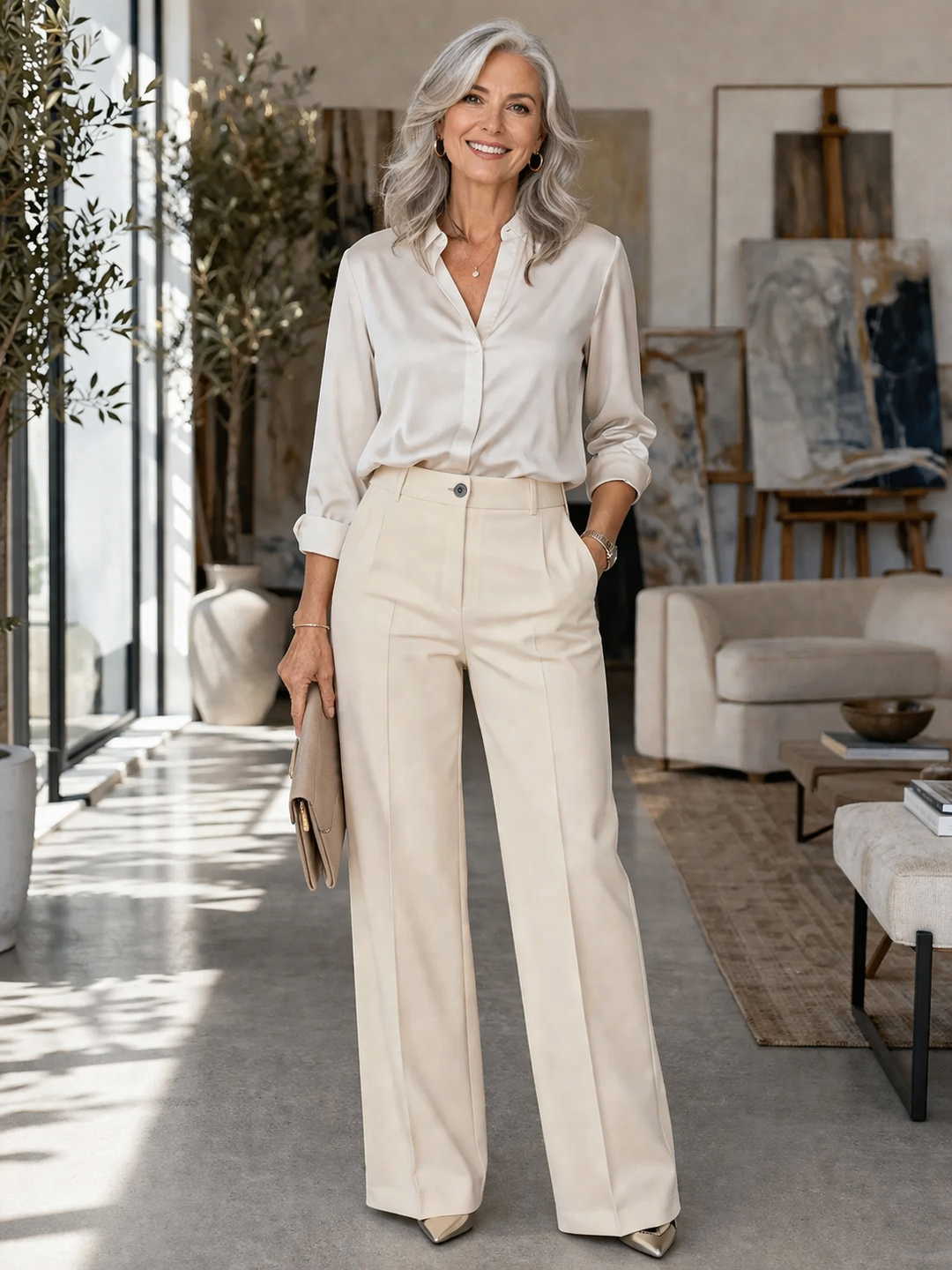 Loraine | Effortless Fit Trousers