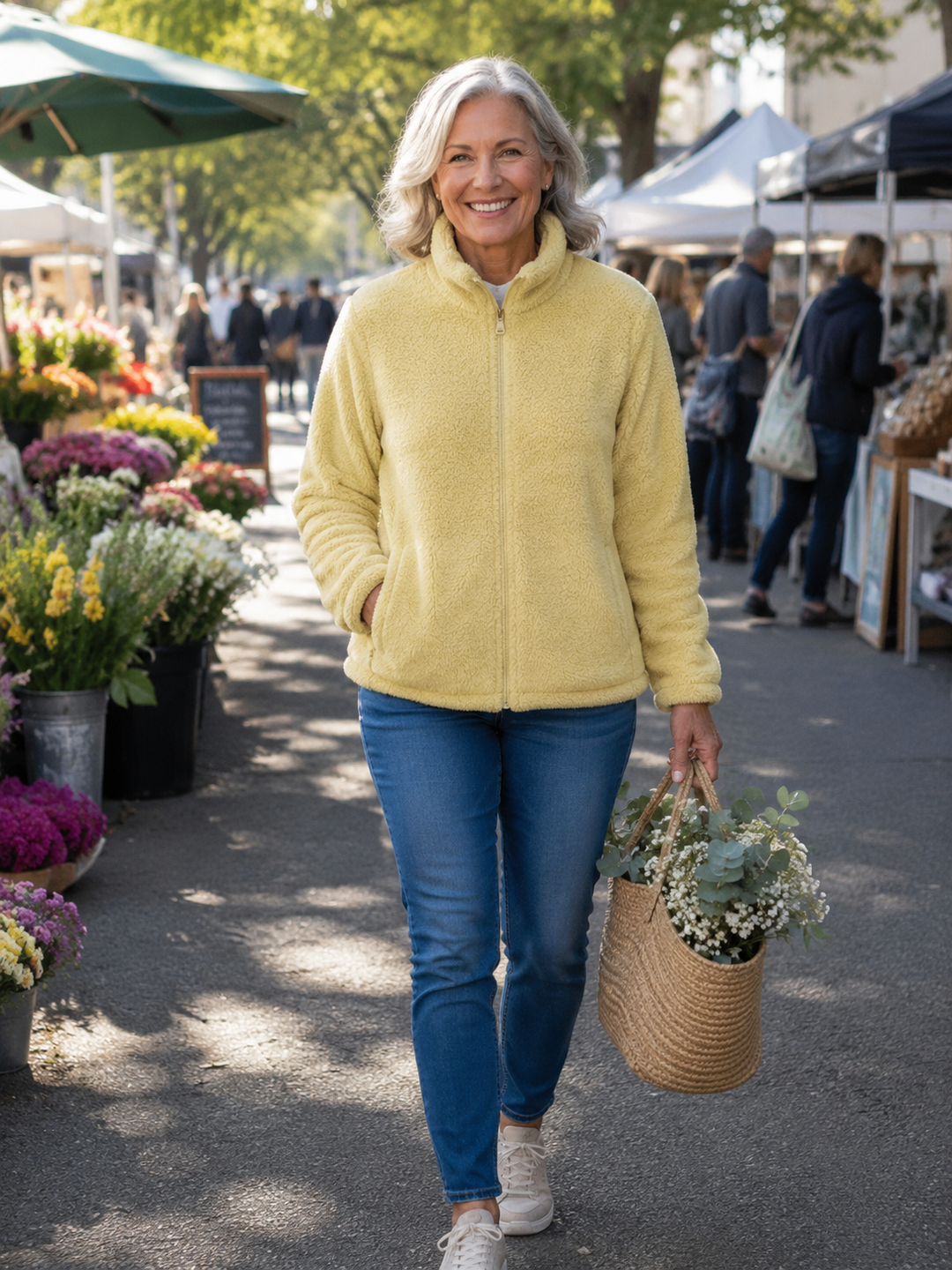 Rosalie | Zip Fleece Jacket