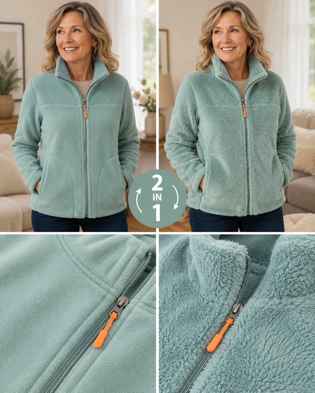 Sadie | Reversible Fleece