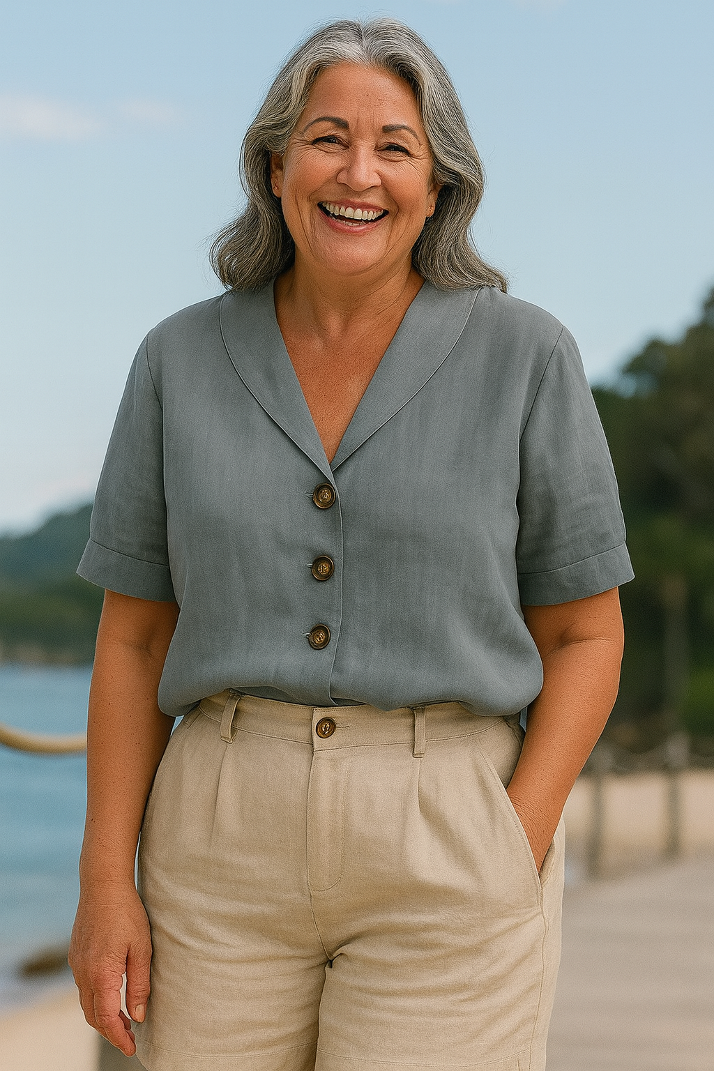 Charlina | Grace Blouse – Flattering Fit, Effortless Confidence,