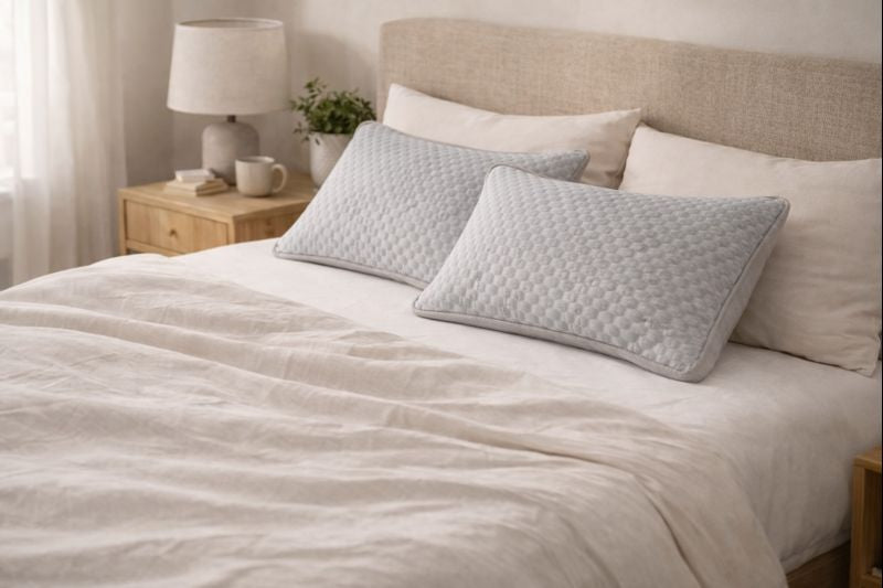 BreezeRest™ | No More Flipping Your Pillow All Night