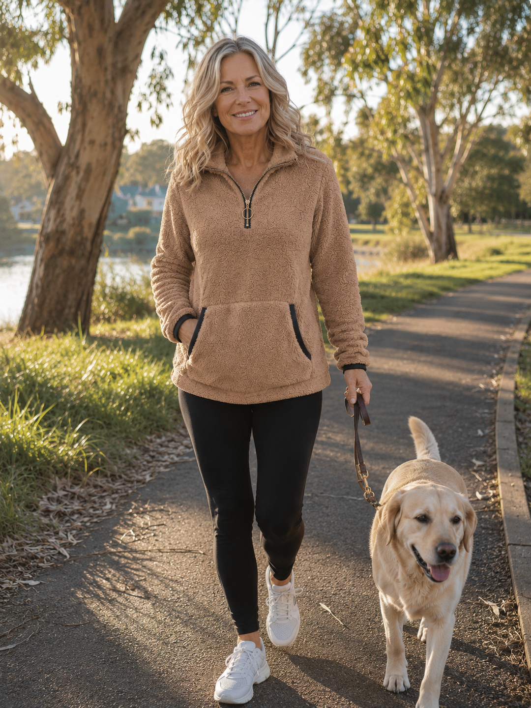 Willa | Cozy Quarter-Zip Pullover