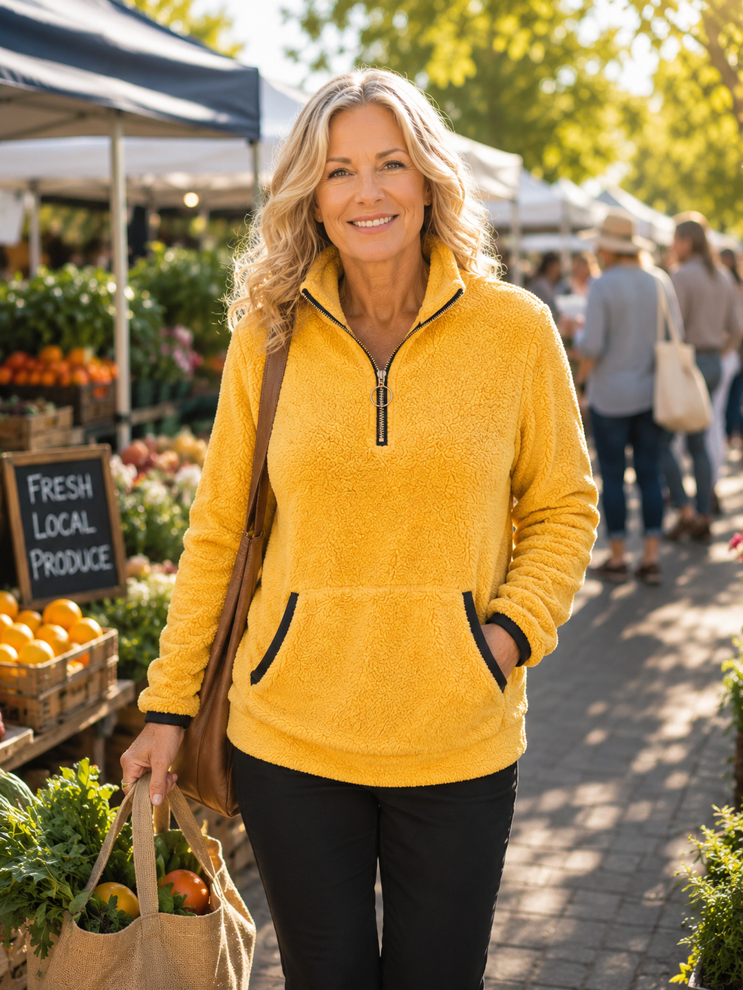 Willa | Cozy Quarter-Zip Pullover