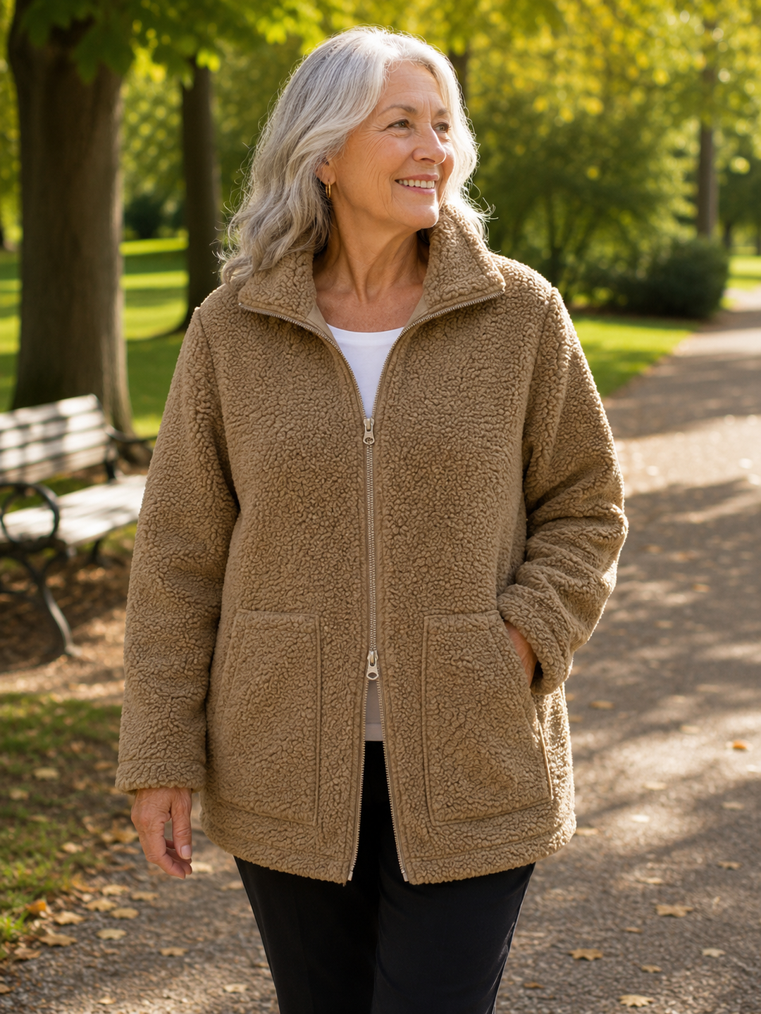 Ruby | Cozy Zip-Up Fleece Jacket
