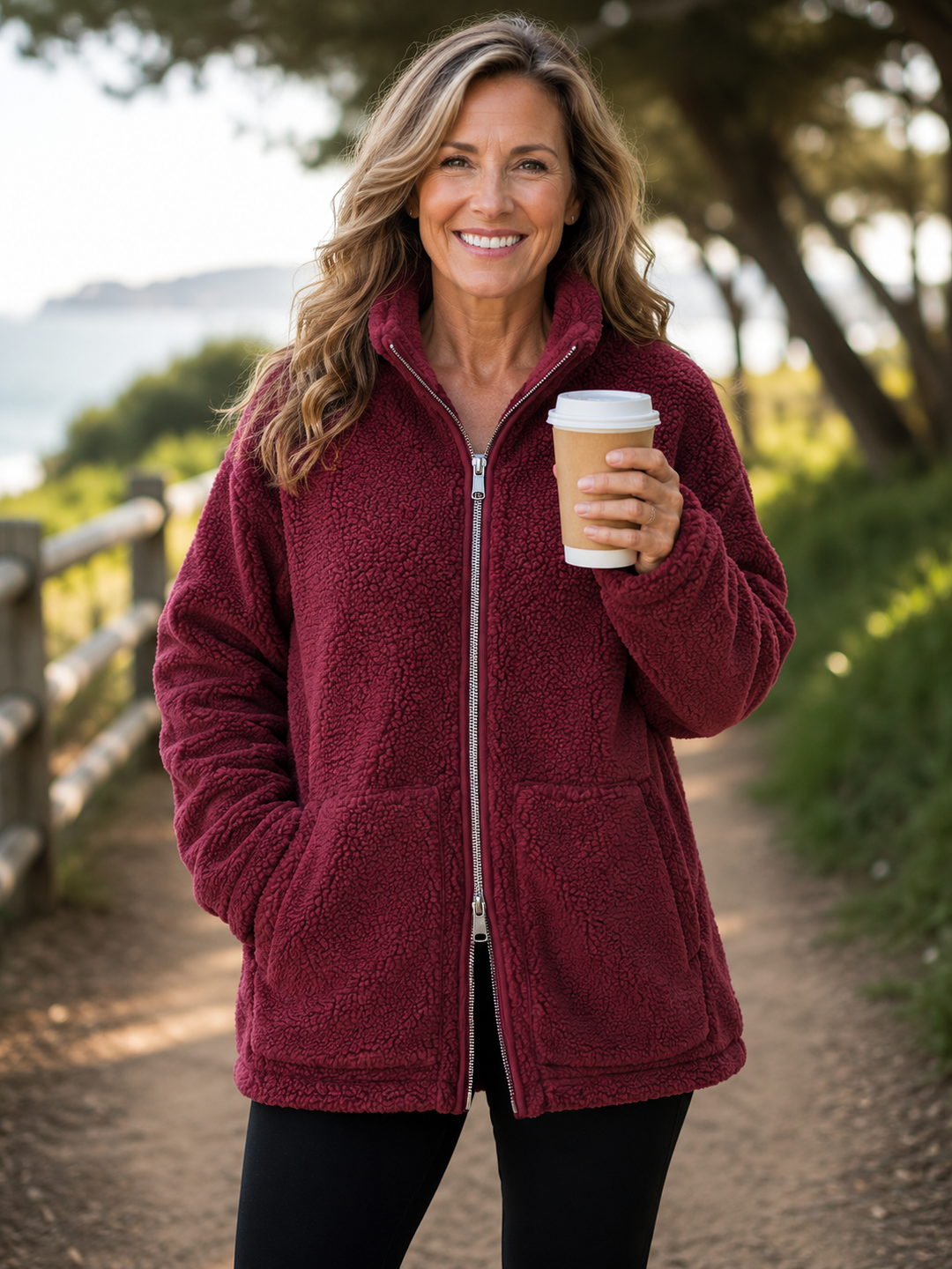 Ruby | Cozy Zip-Up Fleece Jacket