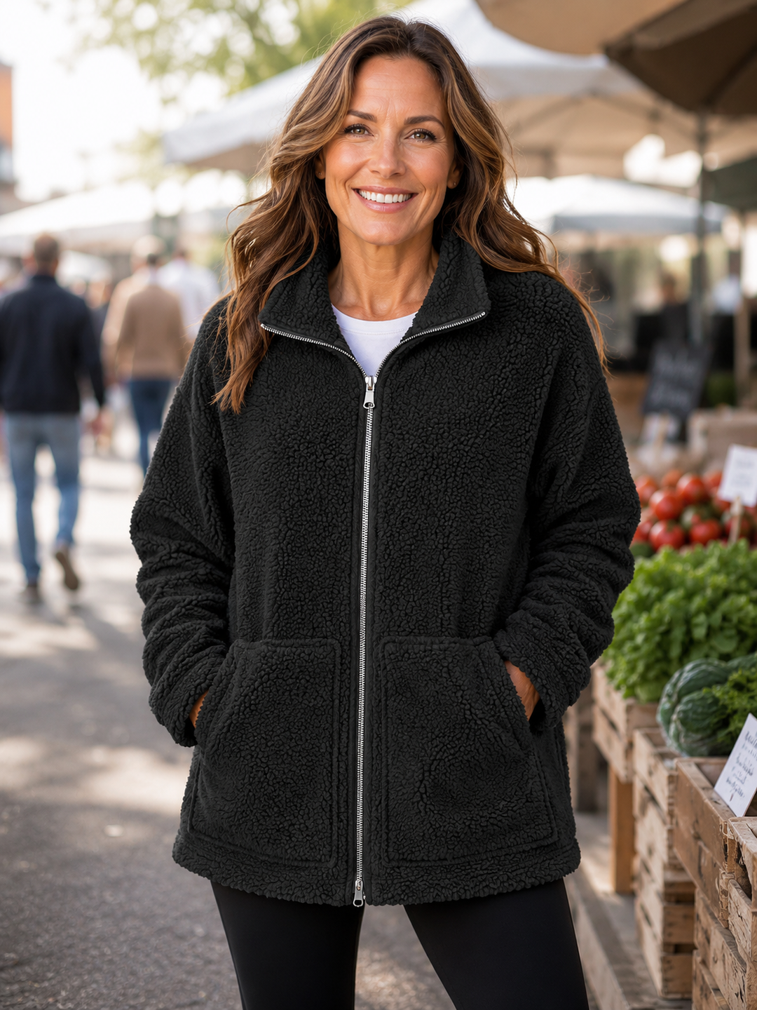 Ruby | Cozy Zip-Up Fleece Jacket