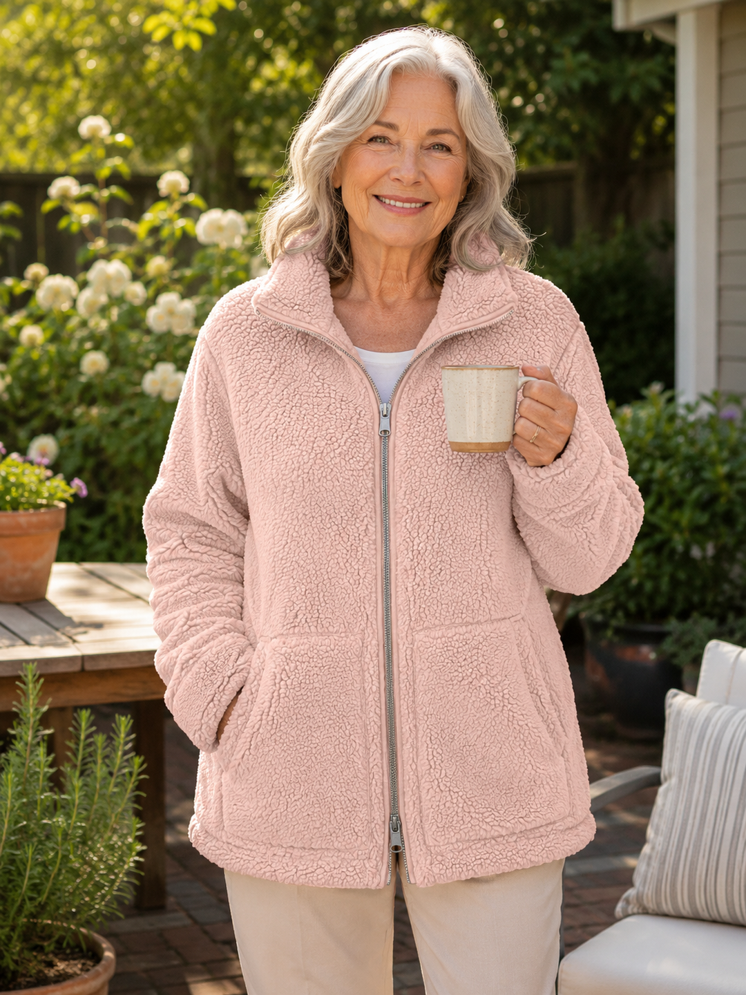 Ruby | Cozy Zip-Up Fleece Jacket