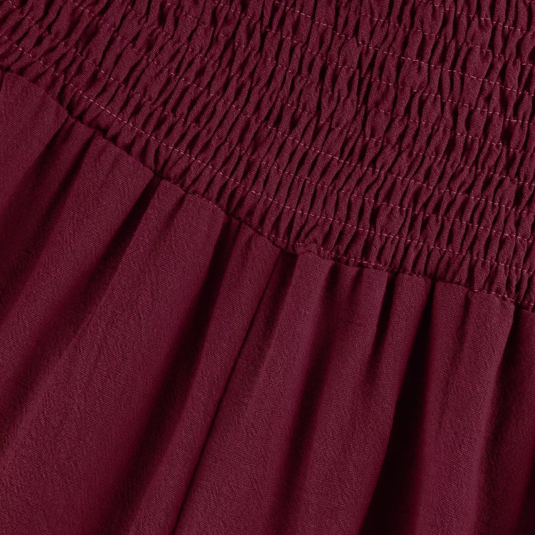 Tavina | Cotton-Linen Ease Pants