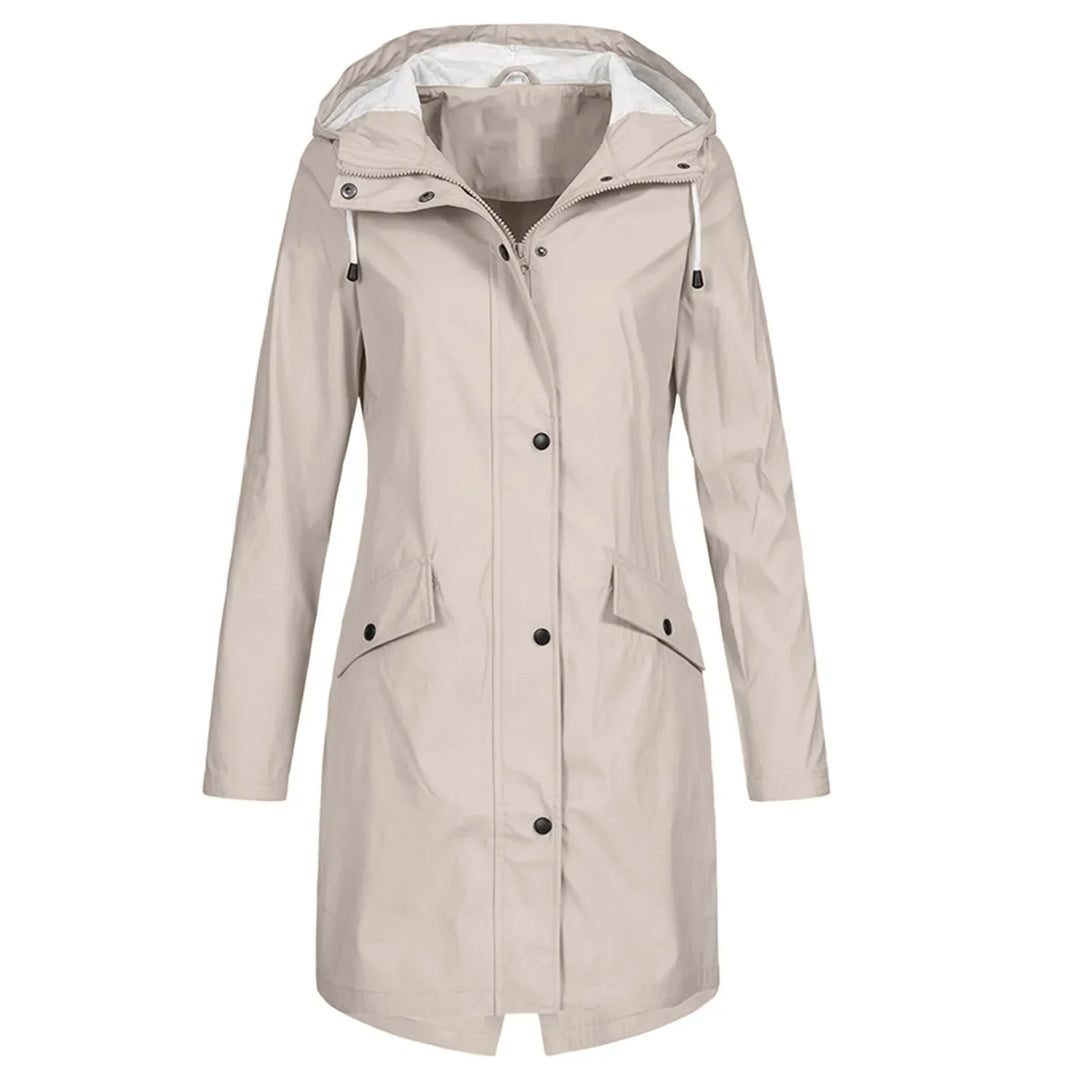 Lina | Windproof Hooded Raincoat
