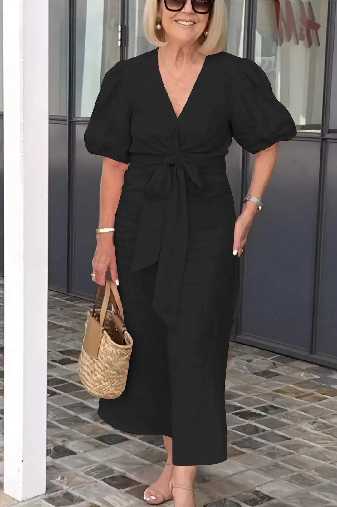 Daria | Soft Confidence Midi Dress – Elegance You Can Feel