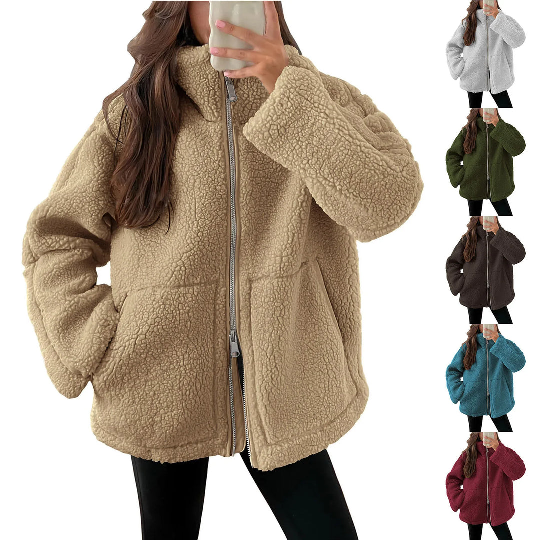 Ruby | Cozy Zip-Up Fleece Jacket
