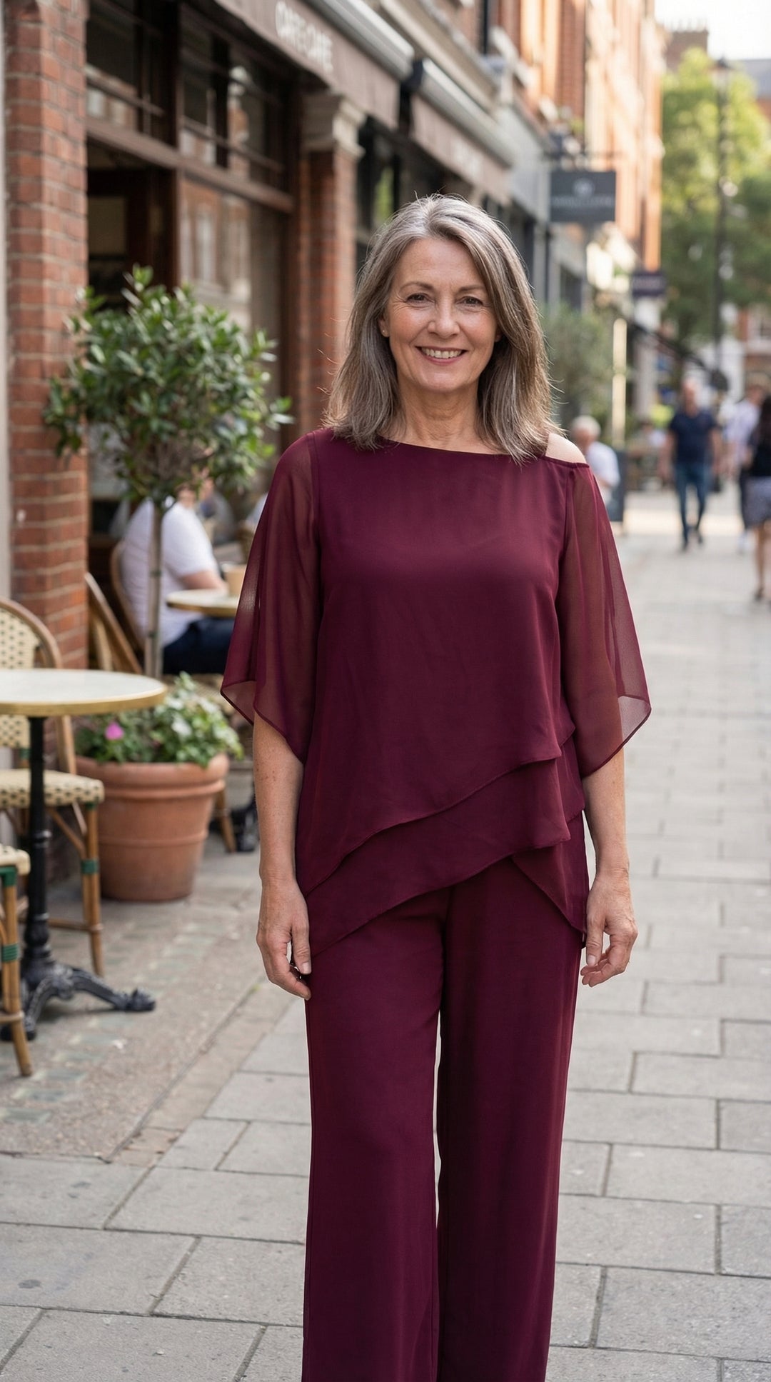 Valerie - Soft Drape Two-Piece Set – Effortless Polish, All-Day Comfort