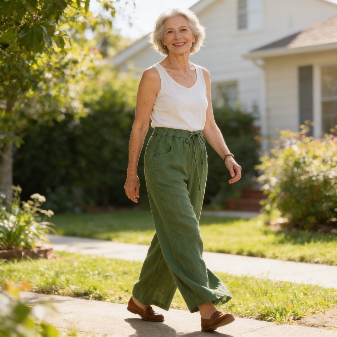 Arlena - LinenEase Wide-Leg Pants