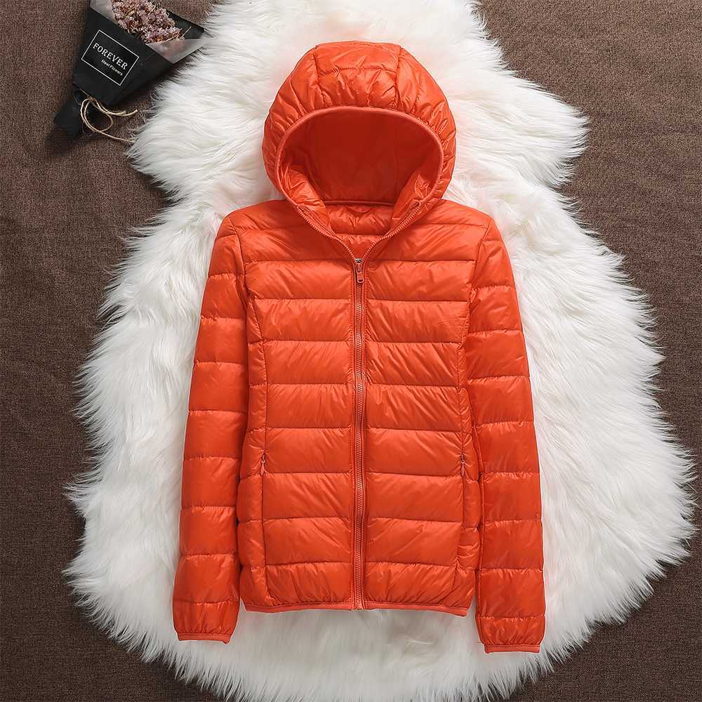 Leonie | Lightweight Waterproof Jacket – White Duck Down Filling